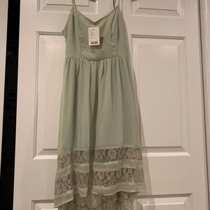 Anthropologie high low dress